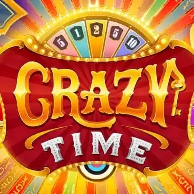 Crazy Time logo by Evolution at 5Gringos