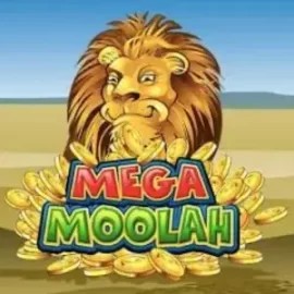 Mega Moolah logo by Microgaming at 5Gringos