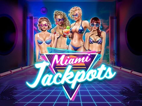 Miami Jackpots by Booming Games, showcased at 5gringoscasino-gr.com – game logo